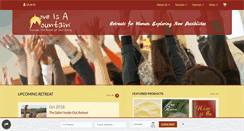 Desktop Screenshot of loveisamountain.com
